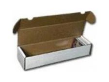 Supplies BCW - Cardboard Card Box - 930 Count - Cardboard Memories Inc.