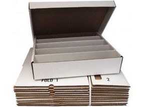 Supplies BCW - Cardboard Card Box - 5000 Count - Bundle of 25 - Cardboard Memories Inc.