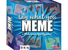 Card Games Playroom Entertainment - Say What You Meme - Cardboard Memories Inc.