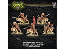 Collectible Miniature Games Privateer Press - Hordes - Skorne - Praetorian Ferox Cavalry Unit - PIP 74080 - Cardboard Memories Inc.