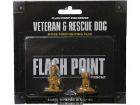 Board Games Indie Board and Cards -Flash Point - Veteran & Rescue Dog Accessory Pack - Cardboard Memories Inc.