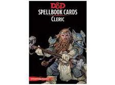 Role Playing Games Wizards of the Coast - Dungeons and Dragons - Spellbook Cards - Cleric - Cardboard Memories Inc.