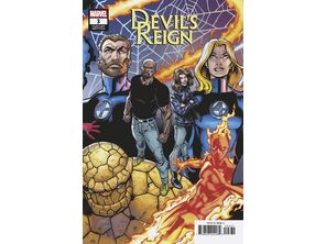 Comic Books Marvel Comics - Devils Reign 003 of 6 - Bagley Connecting Variant Edition (Cond. VF-) - 11140 - Cardboard Memories Inc.