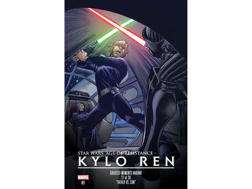 Comic Books Marvel Comics - Star Wars Age of Resistance Kylo Ren 001 - Greatest Moments Variant Edition (Cond. VF-) - 18355 - Cardboard Memories Inc.