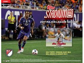 Sports Cards Topps - 2017 - Soccer - Stadium Club - Hobby Box - Cardboard Memories Inc.