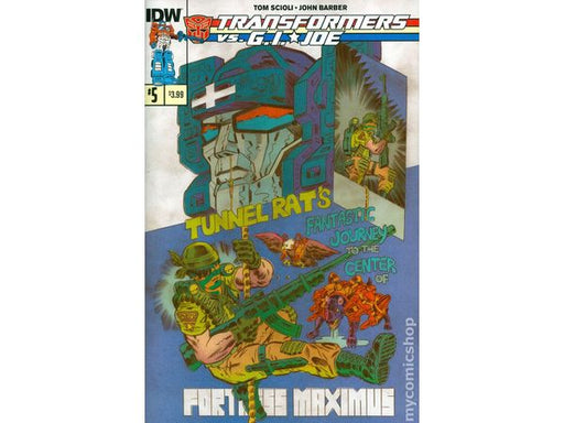 Comic Books, Hardcovers & Trade Paperbacks IDW - Transformers vs GI Joe (2014) 005 (Cond. VF-) - 14665 - Cardboard Memories Inc.