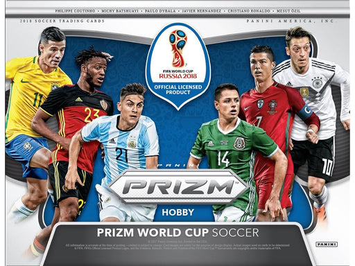 Sports Cards Panini - 2018 - Soccer - Prizm World Cup - Hobby Box - Cardboard Memories Inc.