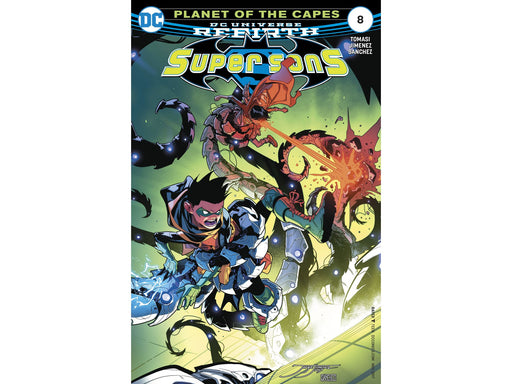 Comic Books DC Comics - Super Sons 08 - 3962 - Cardboard Memories Inc.