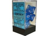 Dice Chessex Dice - Speckled Water - Set of 7 - CHX 25306 - Cardboard Memories Inc.