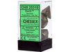 Dice Chessex Dice - Speckled Earth - Set of 7 - CHX 25310 - Cardboard Memories Inc.
