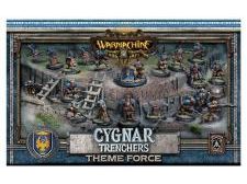 Collectible Miniature Games Privateer Press - Warmachine - Cygnar - Trenchers Theme Force Box - PIP 31901 - Cardboard Memories Inc.