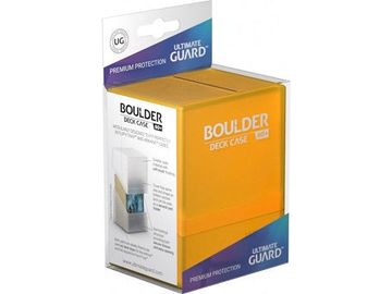 Supplies Ultimate Guard - Boulder Deck Case - Amber - 80 - Cardboard Memories Inc.