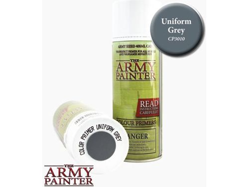 Paints and Paint Accessories Army Painter - Colour Primer - Uniform Grey - Paint Spray - Cardboard Memories Inc.