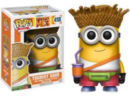 Action Figures and Toys POP! - Movies - Despicable Me 3 - Tourist Dave - Cardboard Memories Inc.
