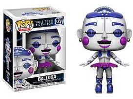 Action Figures and Toys POP! - Games - Five Nights at Freddys Sister Location - Ballora - Cardboard Memories Inc.