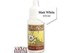 Paints and Paint Accessories Army Painter - Warpaints - Matt White - Cardboard Memories Inc.