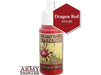 Paints and Paint Accessories Army Painter - Warpaints - Dragon Red - Cardboard Memories Inc.