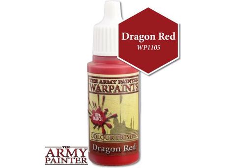Paints and Paint Accessories Army Painter - Warpaints - Dragon Red - Cardboard Memories Inc.