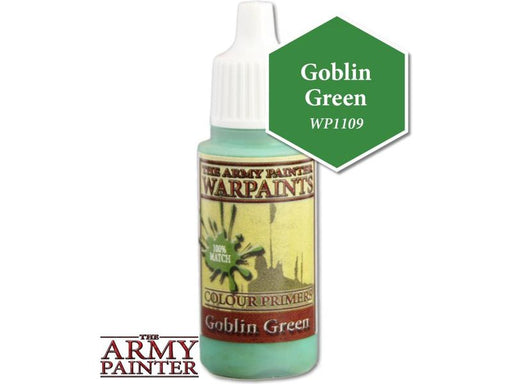 Paints and Paint Accessories Army Painter - Warpaints - Goblin Green - Cardboard Memories Inc.