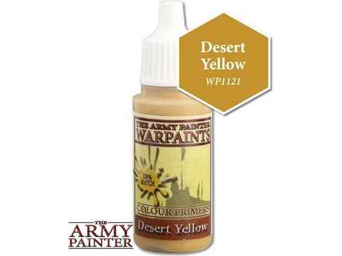 Paints and Paint Accessories Army Painter - Warpaints - Desert Yellow - Cardboard Memories Inc.
