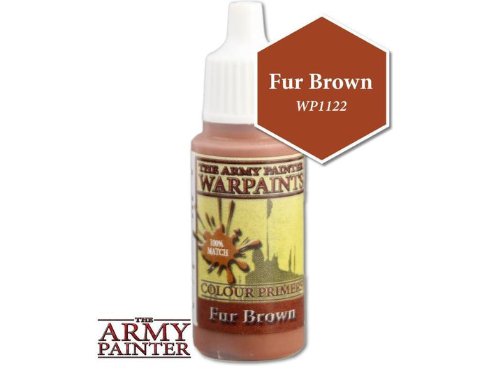 Paints and Paint Accessories Army Painter - Warpaints - Fur Brown - Cardboard Memories Inc.