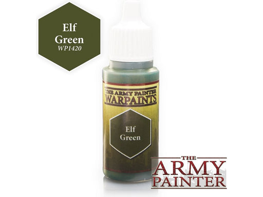 Paints and Paint Accessories Army Painter - Warpaints - Elf Green - Cardboard Memories Inc.