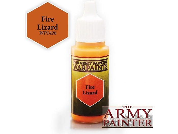 Paints and Paint Accessories Army Painter - Warpaints - Fire Lizard - Cardboard Memories Inc.