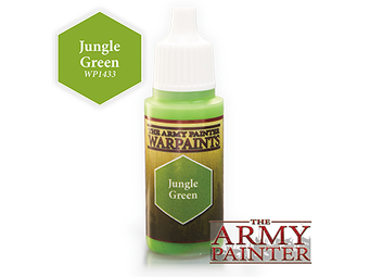 Paints and Paint Accessories Army Painter - Warpaints - Jungle Green - Cardboard Memories Inc.