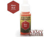Paints and Paint Accessories Army Painter - Warpaints - Mars Red - Cardboard Memories Inc.