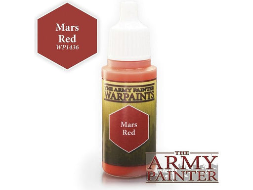 Paints and Paint Accessories Army Painter - Warpaints - Mars Red - Cardboard Memories Inc.