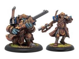 Collectible Miniature Games Privateer Press - Warmachine - Cygnar - Trencher Express Team Unit - PIP 31137 - Cardboard Memories Inc.