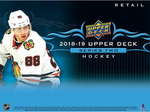 Sports Cards Upper Deck - 2018-19 - Hockey - Series 2 - Trading Card Fat Pack Box - Cardboard Memories Inc.