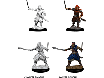 Role Playing Games Wizkids - Dungeons and Dragons - Unpainted Miniatures - Nolzurs Marvelous Miniatures - Bandits - 73677 - Cardboard Memories Inc.
