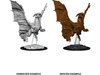 Role Playing Games Wizkids - Dungeons and Dragons - Unpainted Miniature - Nolzurs Marvelous Miniatures - Young Copper Dragon - 73685 - Cardboard Memories Inc.