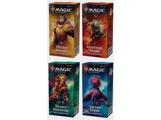 Trading Card Games Magic the Gathering - Challenger Deck 2019 - Set of 4 - Cardboard Memories Inc.
