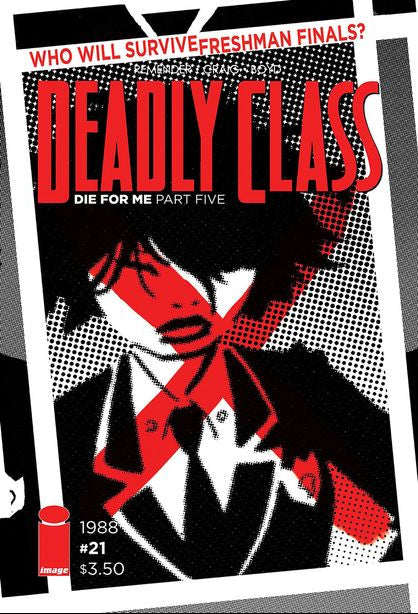 Comic Books Image Comics - Deadly Class (2013) 021 (Cond. FN-) - B Cover Variant Edition - 3866 - Cardboard Memories Inc.