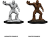Role Playing Games Wizkids - Dungeons and Dragons - Unpainted Miniatures - Nolzurs Marvelous Miniatures - Clay Golem - 73843 - Cardboard Memories Inc.
