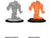 Role Playing Games Wizkids - Dungeons and Dragons - Unpainted Miniatures - Nolzurs Marvelous Miniatures - Fire Elemental - 73847 - Cardboard Memories Inc.