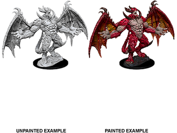 Role Playing Games Paizo - Pathfinder - Unpainted Miniatures - Deep Cuts - Pit Devil - 73857 - Cardboard Memories Inc.