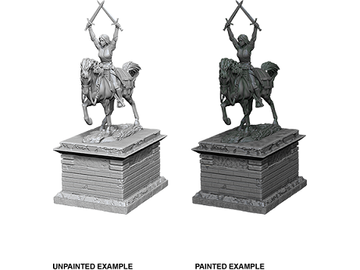 Role Playing Games Wizkids - Unpainted Miniatures - Deep Cuts - Heroic Statue - 73864 - Cardboard Memories Inc.