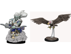 Role Playing Games Wizkids - Wardlings Minis Wave 4 - Air Orc and Vulture - 74074 - Cardboard Memories Inc.