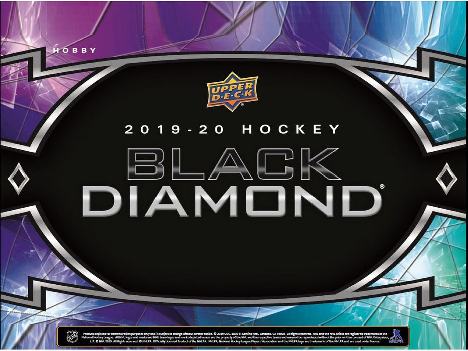 Sports Cards Upper Deck - 2019-20 - Hockey - Black Diamond - Hobby Box - Cardboard Memories Inc.