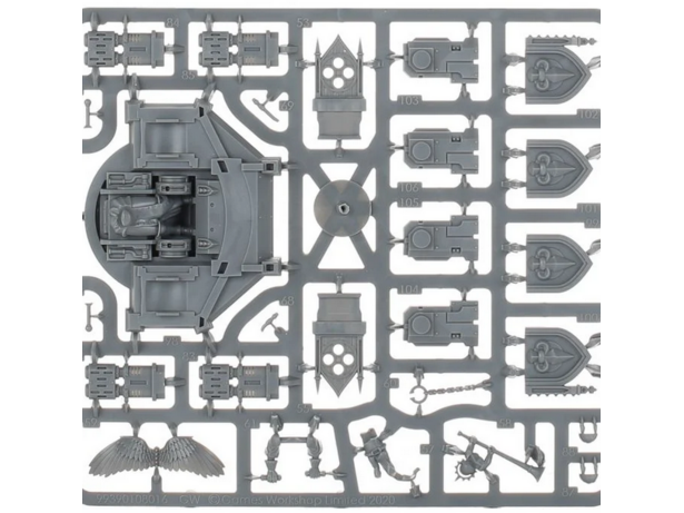 Collectible Miniature Games Games Workshop - Warhammer 40K - Adepta Sororitas - Battleforce - Purgatos Mission - 52-43 - Cardboard Memories Inc.