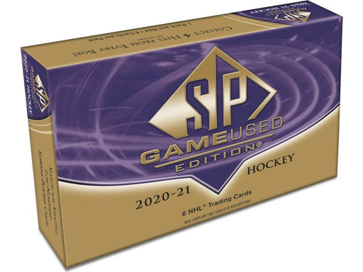 Sports Cards Upper Deck - 2020-21 - Hockey - SP Game Used - Hobby Box - Cardboard Memories Inc.