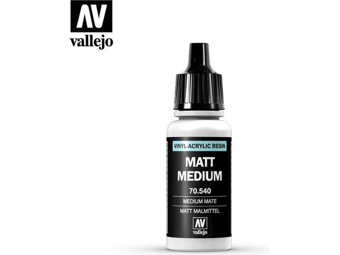 Paints and Paint Accessories Acrylicos Vallejo - Matt Medium - 70 540 - Cardboard Memories Inc.