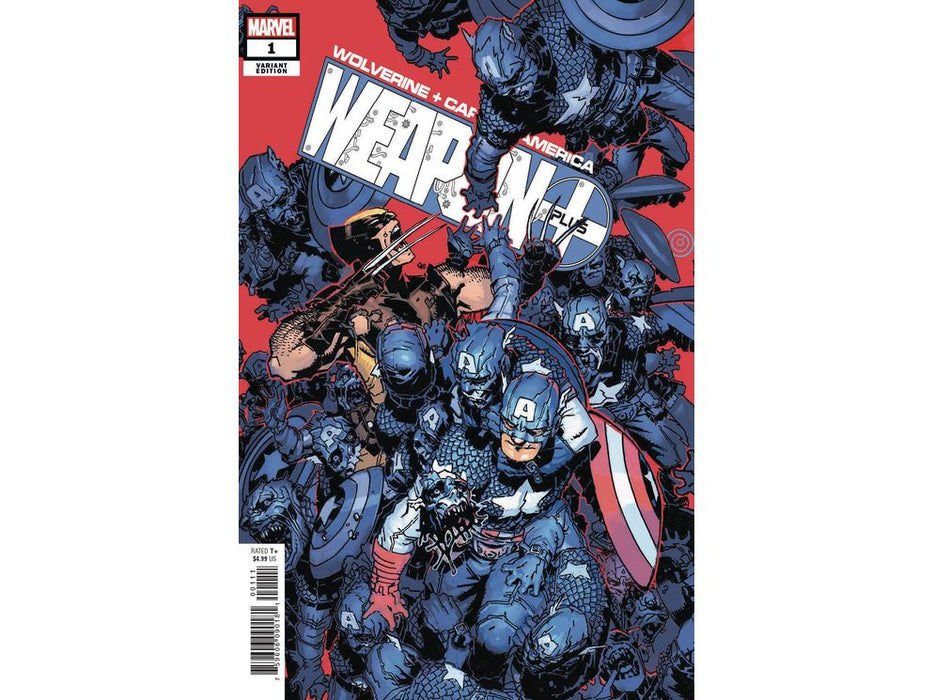 Comic Books Marvel Comics - Wolverine and Captain America Weapon Plus 001 - Bachalo Cover - 2682 - Cardboard Memories Inc.