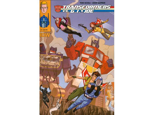 Comic Books, Hardcovers & Trade Paperbacks IDW - Transformers vs GI Joe (2014) 007 - Subscription Variant Edition (Cond. VF-) - 14663 - Cardboard Memories Inc.