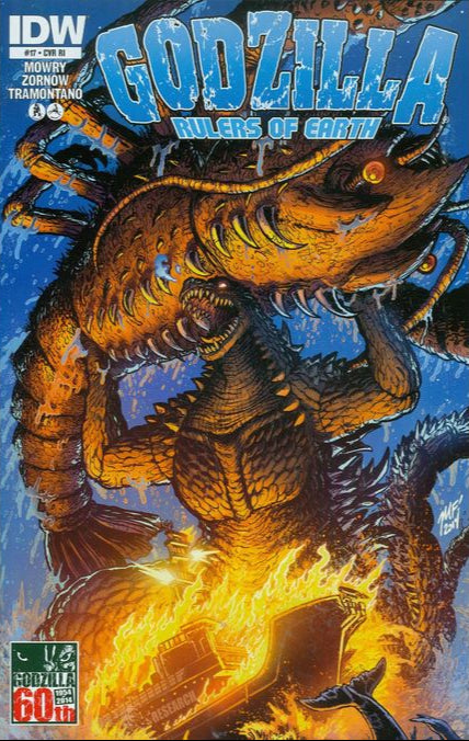 Comic Books IDW Comics - Godzilla Rulers of Earth (2013) 017 - Subscription Cover Variant Edition (Cond. FN) - 4332 - Cardboard Memories Inc.