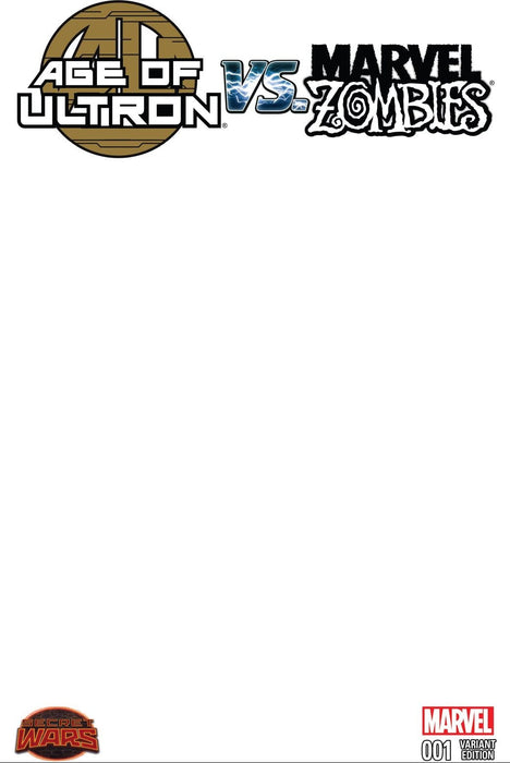 Comic Books Marvel Comics - Age of Ultron vs. Marvel Zombies (2015) 001 - Cover E Blank Variant Edition (Cond. FN-) - 4448 |
Cardboard Memories Inc.
75960608203200151