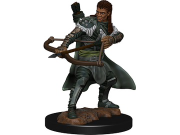 Role Playing Games Wizards of the Coast - Dungeons and Dragons - Icons of the Realms - Human Ranger Male - Premium Figure - 93030 - Cardboard Memories Inc.
